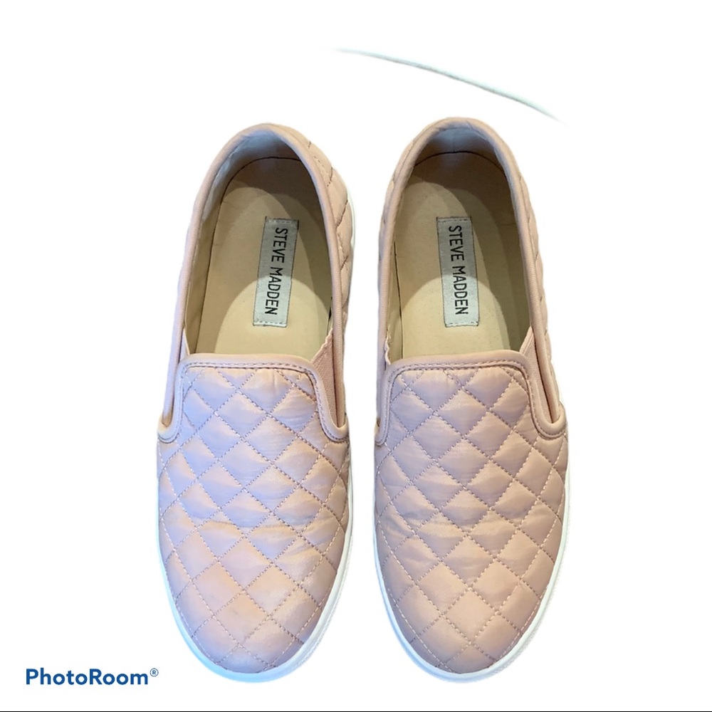 Steve Madden Quilted Pattern Slip On Sneaker. - image 4